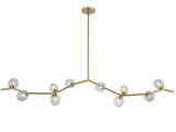 Hampton 10 Light Mini Chandelier By Avenue - HF4810