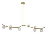 Hampton 8 Light Mini Chandelier By Avenue - HF4808