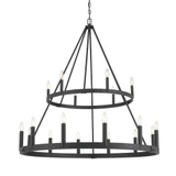Dutton 18 Light Chandelier 44 Inch Tall and 42.75 Inch Wide by Minka Lavery - 1717