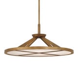 Stiles 40W LED Pendant 12 Inch Tall and 28 Inch Wide by Minka Lavery - 2687-L