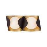 Flare 2 Light Bath Vanity 8 Inch Tall and 16.25 Inch Wide by Minka Lavery - 3772