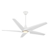 Switch 5 Blade Ceiling Fan with Light Kit 60 Inch Wide by Minka Aire - F638L