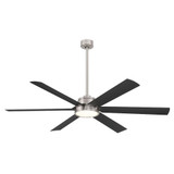 Cairo 6 Blade Ceiling Fan with Light Kit 65 Inch Wide by Minka Aire - F897L