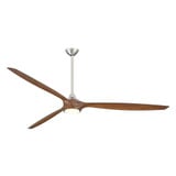 Pierce 3 Blade Ceiling Fan with Light Kit 84 Inch Wide by Minka Aire - F763L
