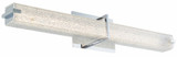 Squire 32W 1 LED Square Vanity Light 26.2 Inch Length by Abra - 20009WV
