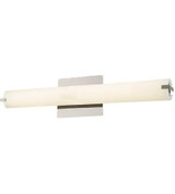 Squire 16W 1 LED Round Vanity Light 18 Inch Length by Abra - 20089WV