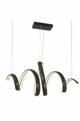 Sling 70W 2 LED Medium Linear Pendant by Abra - 10006PN