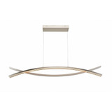 Wishbone 90W 5 LED Mini Pendant by Abra - 10017PN