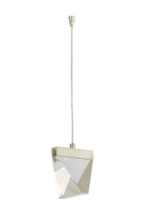 Atlas 5W 1 LED Mini Pendant 4.8 Inch Wide by Abra - 10069PN