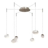 Athena 36W 6 LED Medium Pendant by Abra - 10063PN