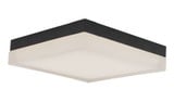 IceCube 25W 1 LED 12 Inch Wide Flush Mount by Abra - 30081FM