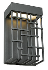 Aspen 15W 1 LED Wall Sconce 10 Inch Tall by Abra - 50060ODW