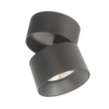 Arc 15W 1 LED 4.3 Inch Wide Flush Mount by Abra - 30008FM