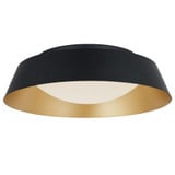 Flare 40W 1 LED 18 Inch Wide Flush Mount by Abra - 30073FM