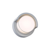 Geo 9W 1 LED 6.3 Inch Wide Contemporary Outdoor Wall Sconce by Abra - 50021ODW
