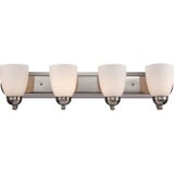 Clayton 4 Light Vanity Light by Trans Globe - 3504-1