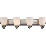Clayton 4 Light Vanity Light by Trans Globe - 3504-1
