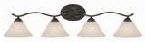 4 Light Vanity Light 35 Inch Wide by Trans Globe - 2828
