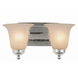 2 Light Vanity Light 14 Inch Wide by Trans Globe - 3502