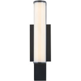 Macie 18W 1 LED Outdoor Wall Mount 4.72 Inch Tall and 16 Inch Wide by Abra - 50103ODW