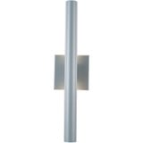 Obelisk 17W 1 LED Outdoor Wall Mount 4.72 Inch Tall X 18 Inch Wide by Abra - 50111ODW