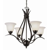 4 Light Medium Chandelier by Trans Globe - 9280