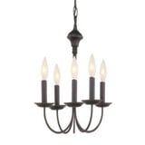 New Century 5 Light Small Chandelier by Trans Globe - 9015