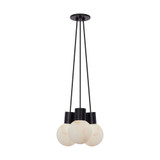 Mina 27W 3 LED Small Chandelier 7.6 Inch Tall by Visual Comfort Modern - SLCH542