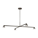 Midrand 31.9W 4 LED Crystal Chandelier by Visual Comfort Modern - SLCH752