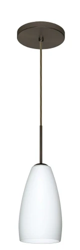 Chrissy 1 Light Cord Pendant 128 Inch Tall by Besa - 1BT-CHRISSY