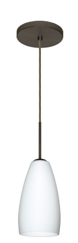 Chrissy 1 Light Cord Pendant 128 Inch Tall by Besa - 1BT-CHRISSY