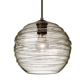 Wave 10 1 Light Small Cord Pendant by Besa - 1JT-4627