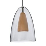 Dano 9W 1 LED Light Small Cord Pendant by Besa - 1JT-DANO