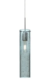Juni 16 1 Light Mini Cord Pendant with Flat Canopy 136 Inch Tall by Besa - 1JT-JUNI16