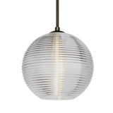 Kristall 8 1 Light Small Cord Pendant with Flat Canopy by Besa - 1JT-4616