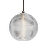 Kristall 8 1 Light Small Cord Pendant with Flat Canopy by Besa - 1JT-4616