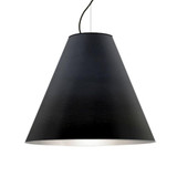 Dylan 30W 1 LED Large Cable Pendant by Besa - 1KX-DYLAN-LED