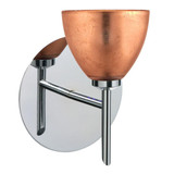 Divi 1 Light Wall Sconce 6.63 Inch Tall by Besa - 1SW-DIVI
