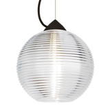 Kristall 8 1 Light Small Cord Pendant with Dome Canopy by Besa - 1KX-4616