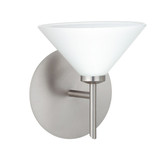 Kona 1 Light Wall Sconce 6.5 Inch Tall by Besa - 1SW-1176