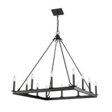 Barclay 12 Light Chandelier 34 Inches Wide by 38.75 Inches High by Z-Lite - 482S-12