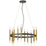 Derry 24 Light Medium Chandelier by Dainolite - DER-2424C