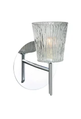 Nico 4 1 Light Mini Wall Sconce 7.5 Inch Tall by Besa - 1SW-NICO4