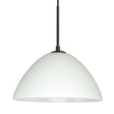 Tessa 1 Light Small Cord Pendant with Flat Canopy by Besa - 1JT-TESSA