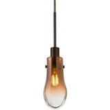 Wish 1 Light Mini Cord Pendant by Besa - 1JT-WISH