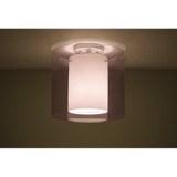Pahu 12 1 Light 11.75 Inch Wide Flush Mount by Besa - 1KM-PAHU12