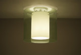 Pahu 12 1 Light 11.75 Inch Wide Flush Mount by Besa - 1KM-PAHU12