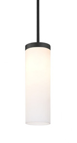 Friz 1 Light Opal Glosst Glass Mini Stem Pendant by Besa - 1TT-FRIZOG
