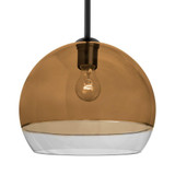 Ally 12 1 Light Medium Stem Pendant by Besa - 1TT-ALLY12