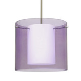 Pahu 12 1 Light Medium Stem Pendant by Besa - 1TT-184